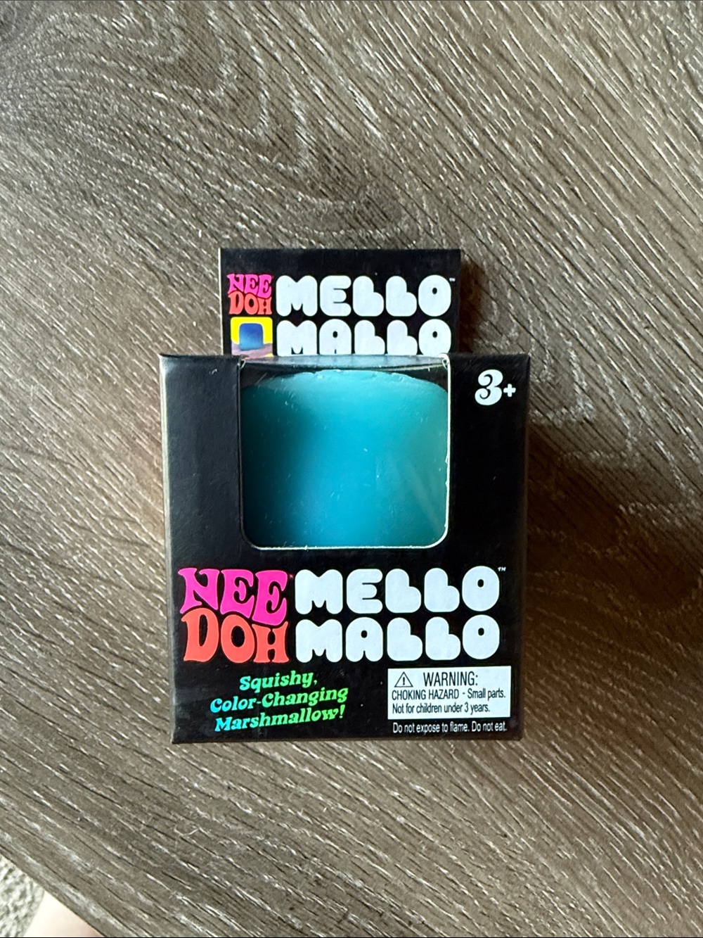 NeeDoh Mello Mallo Kids Color-Changing Squishy Toy - Blue